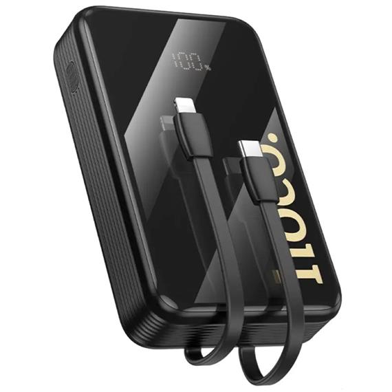 Powerbank Hoco Q37A 22.5W+PD20W 20.000 mAh con Cables USB-C y Lightning