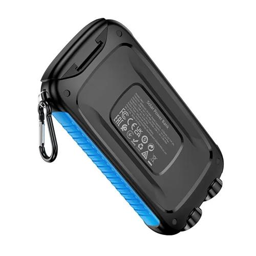 Powerbank Hoco DB51 con Panel Solar 8.000 mAh y Luz LED