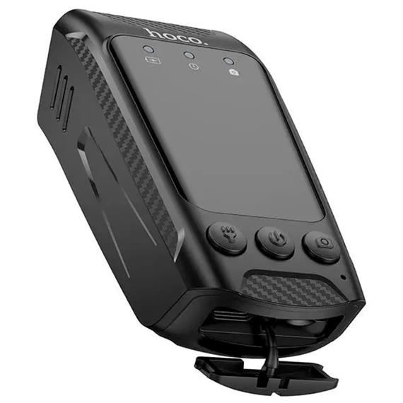 Hoco DV104 Cámara 4K con pantalla y luz LED para Bicicleta o Moto