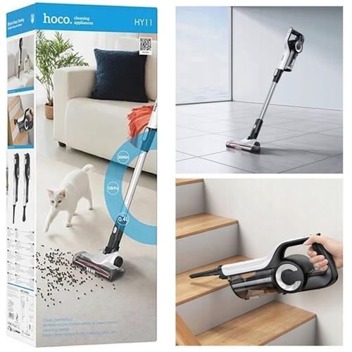 Hoco HY11 Aspiradora Escoba 150W Recargable, 3 en 1