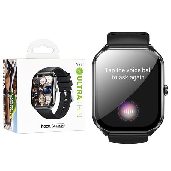 Hoco Y28 Smartwatch Extraplano con Pantalla Amoled y llamdas Bluetooth