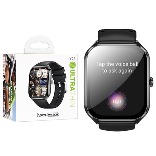 Hoco Y28 Smartwatch Extraplano con Pantalla Amoled y llamdas Bluetooth