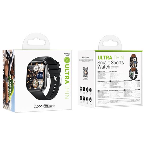 Hoco Y28 Smartwatch Extraplano con Pantalla Amoled y llamdas Bluetooth
