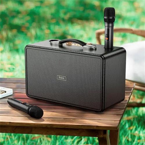 Hoco HA8 Altavoz Karaoke Bluetooth 40W con 2 Micrófonos