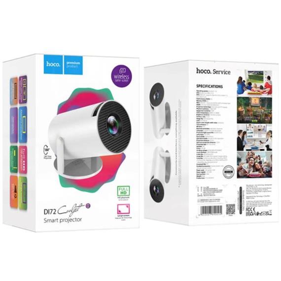 Hoco DI72 Proyector Full HD con Wifi y Android 160 Lumen