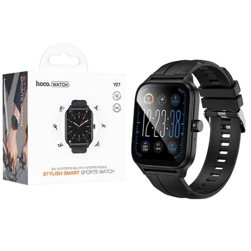 Hoco Y27 Smartwatch 1.95" con llamadas Bluetooth Negro