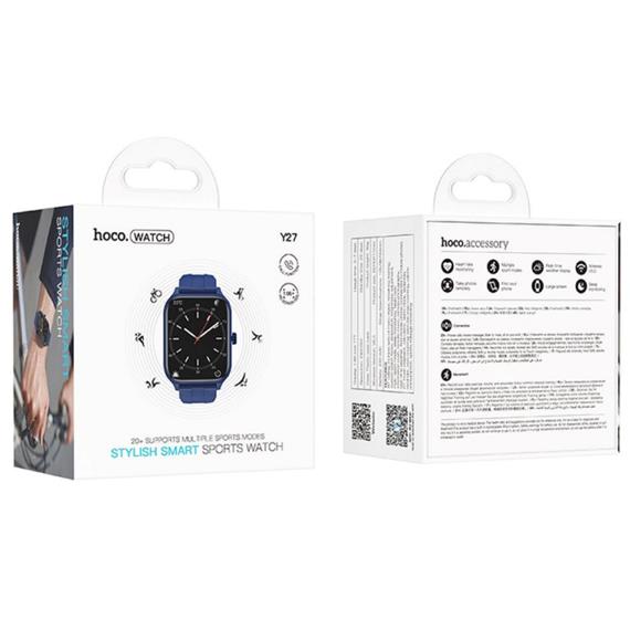 Hoco Y27 Smartwatch 1.95" con llamadas Bluetooth Azul