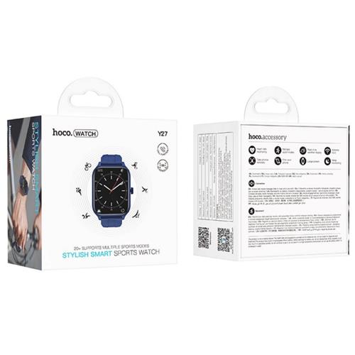 Hoco Y27 Smartwatch 1.95" con llamadas Bluetooth Azul
