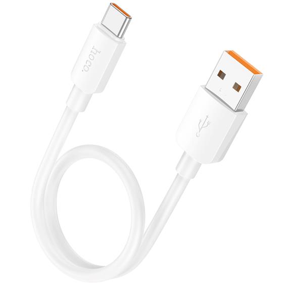 Cable USB- A To USB-C 0.25 metros 100w Hoco X96 Blanco