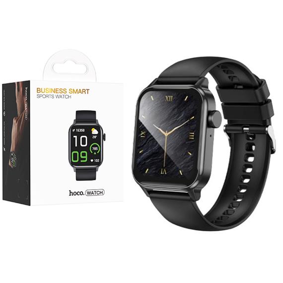 Hoco Y26 SmartWatch con llamadas Bluetooth Black
