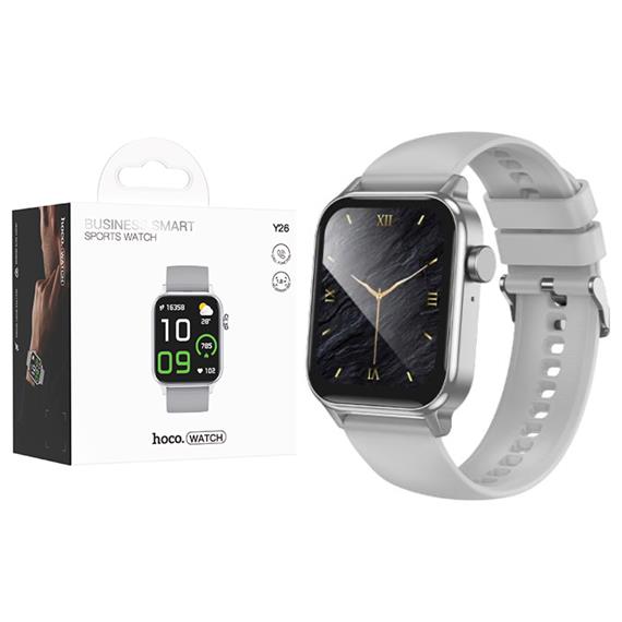 Hoco Y26 Smart Sports Watch Silver
