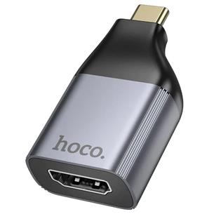 Adaptador USB-C a HDTV Hoco UA33 Gris Metal