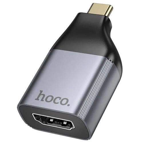 Adaptador USB-C a HDTV Hoco UA33 Gris Metal