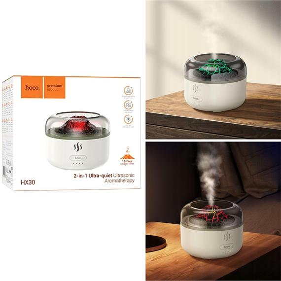 Hoco HX30 Difusor de Aromaterapia Ultrasónico con Luz