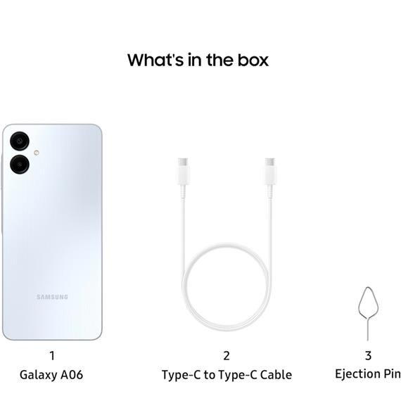 Samsung Galaxy A06 4GB 64GB Light Blue (SM-A065) Internacional