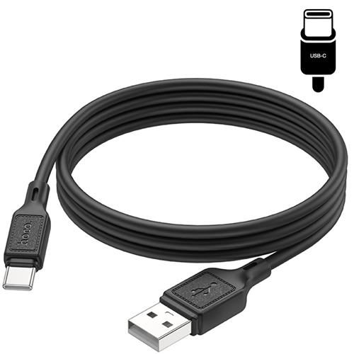 Hoco X90 Cable Cool Silicone Type-C Black