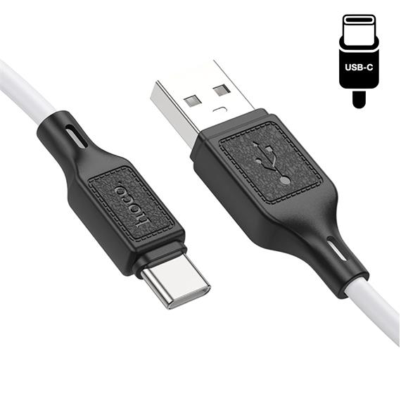 Hoco X90 Cable Cool Silicone Type-C White
