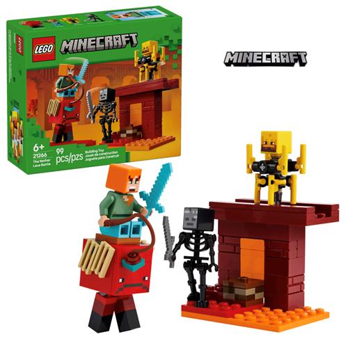 LEGO 21266 The Nether Lava Battle