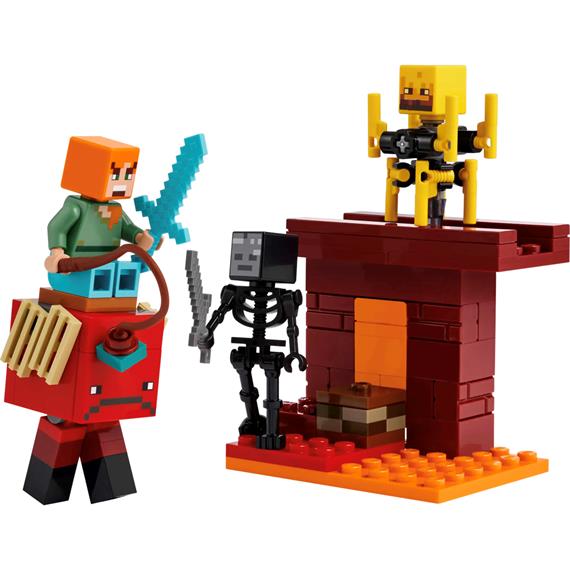 LEGO 21266 The Nether Lava Battle