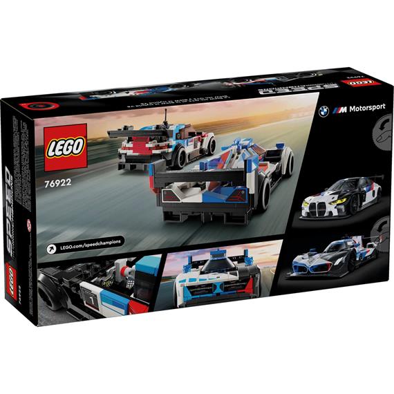 LEGO 76922 BMW M4 GT3 & BMW M Hybrid V8 Race Cars