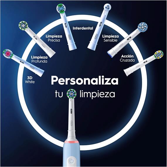 Braun Oral-B Cepillo Profesional 3 Clean & Protect Azul (D505.523.3)