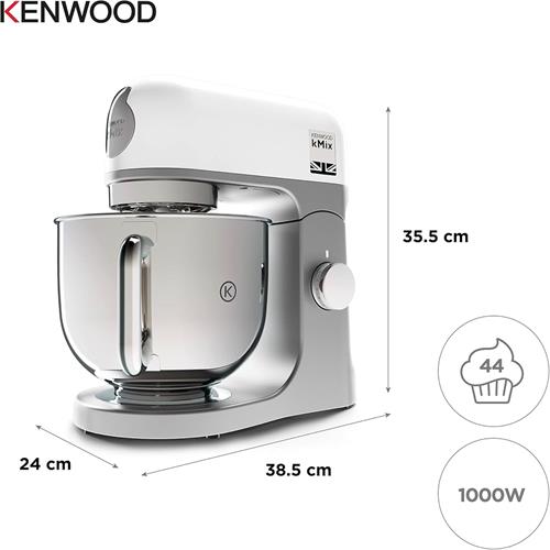 Kenwood KMX750 Robot Cocina Amasadora 1.000W 5L Blanco