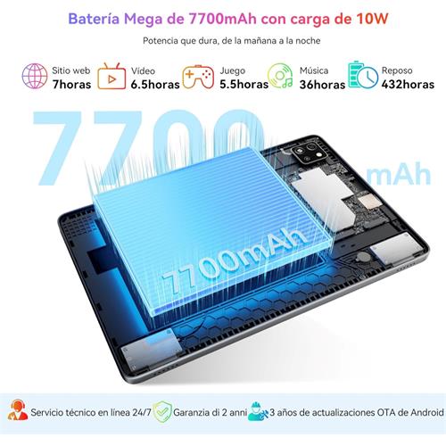Blackview Tab 60 Pro 10.1" 4GB+8GB 128GB  4G LTE Volcano Gray