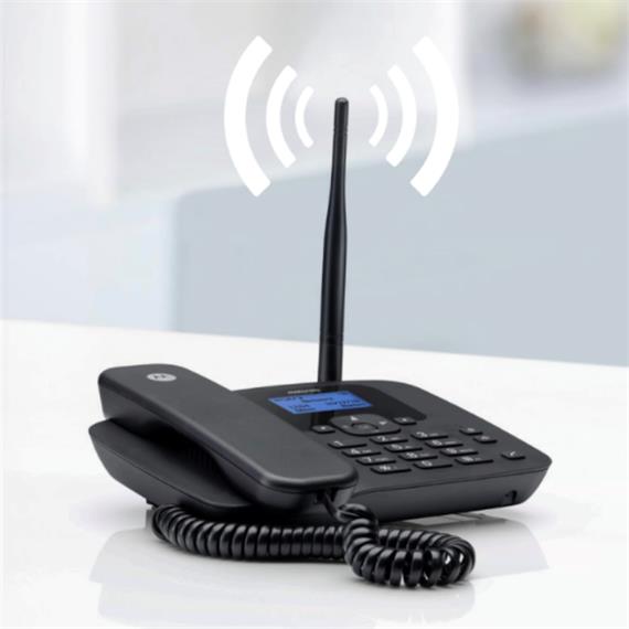 Motorola FW410L Teléfono de Sobremesa con tarjeta SIM 4G