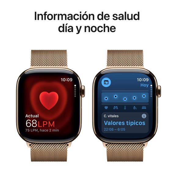 Apple Watch Serie 10 GPS+ Celullar 42mm Gold Titanium (MX083QL/A)