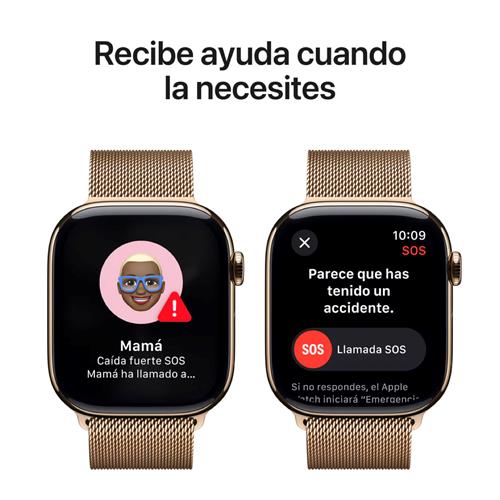 Apple Watch Serie 10 GPS+ Celullar 42mm Gold Titanium (MX083QL/A)