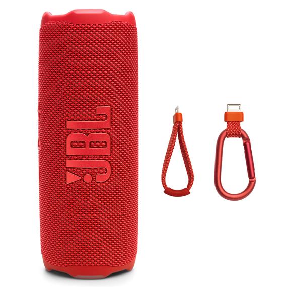 Jbl Flip 7 Altavoz Bluetooth portátil IP68 con Auracast Rojo