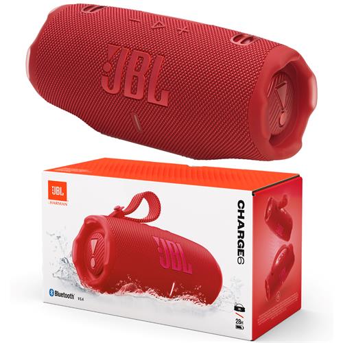 Jbl Charge 6 Altavoz Bluetooth Portátil IP68 con Auracast Rojo
