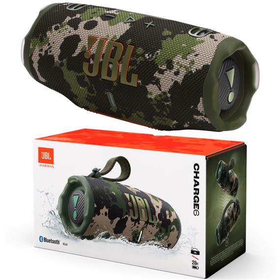 Jbl Charge 6 Altavoz Bluetooth Portátil IP68 con Auracast Squad