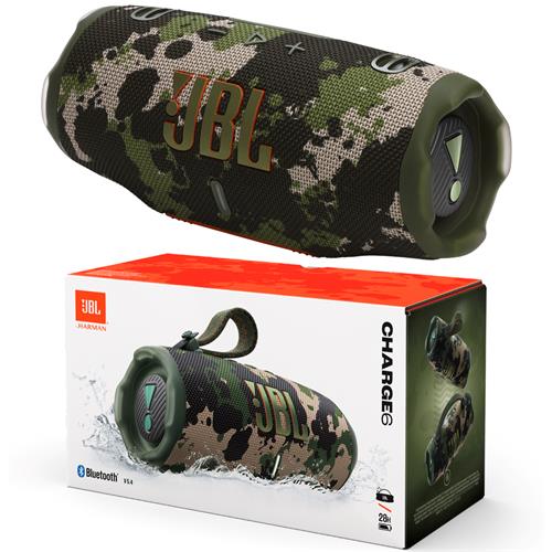 Jbl Charge 6 Altavoz Bluetooth Portátil IP68 con Auracast Squad