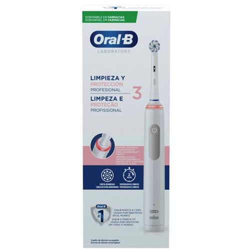 Braun Oral-B Cepillo Eléctrico Profesional 3 Laboratory Blanco (D505.533.3)