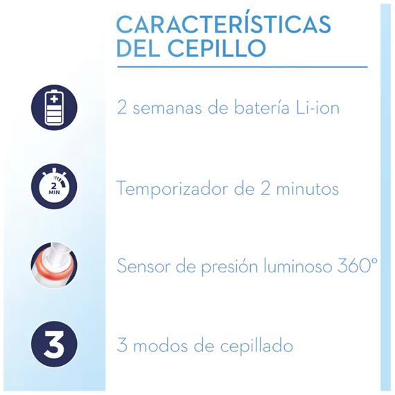 Braun Oral-B Cepillo Eléctrico Profesional 3 Laboratory Blanco (D505.533.3)