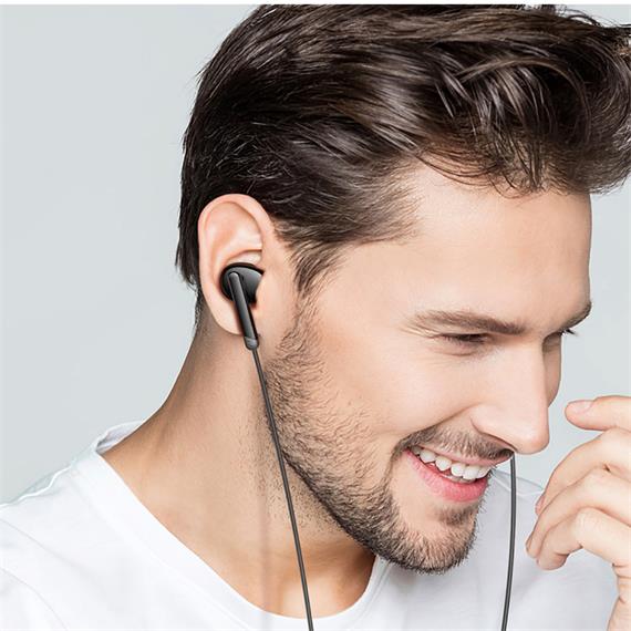 Borofone BM92 Auriculares con Micrófono y Conexión USB-C Negro
