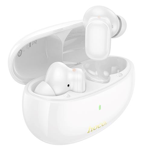 Hoco EQ17 Auricular Inalámbrico con Cancelación de Ruido Frost White