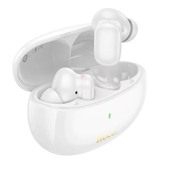 Hoco EQ17 Auricular Inalámbrico con Cancelación de Ruido Frost White