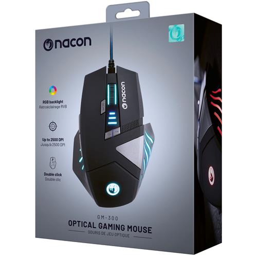 Nacon Raton Gaming con 8 Botones y hasta 2500PPP (PCGM-300)