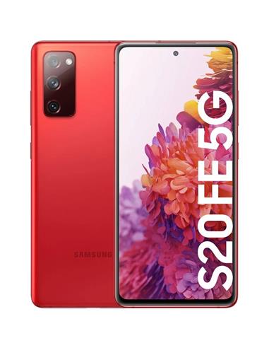 SAMSUNG SM-G780 S20 FE 5G 6.5" 6GB 128GB Rojo Nube