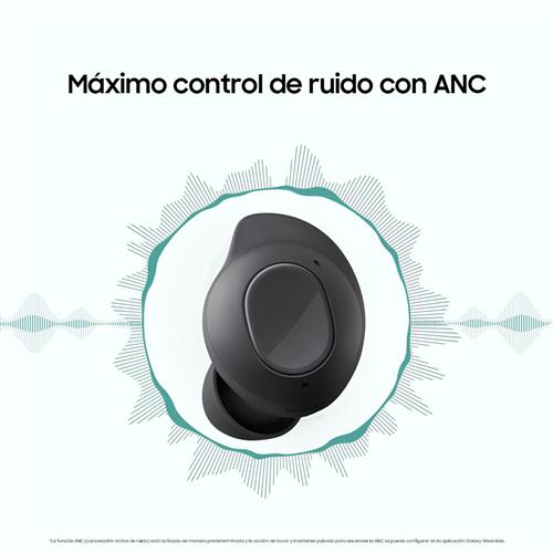 Samsung Galaxy Buds FE Auricular Bluetooth Cancelación Ruido Graphite (SM-R400N)
