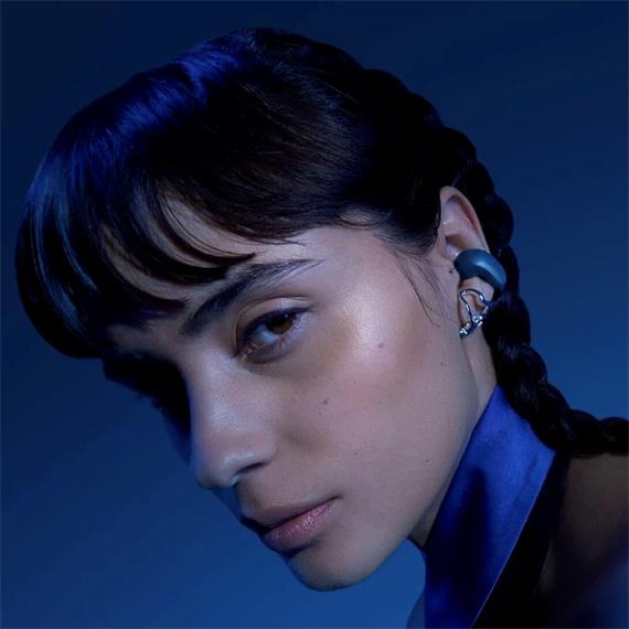 Bose Ultra Open Earbuds Inalámbrico Cancelación Ruido Lunar Blue