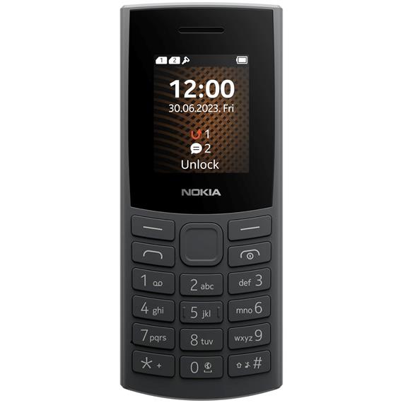 Nokia 105 Teléfono Móvil 2G con Radio FM Charcoal (TA-1557)