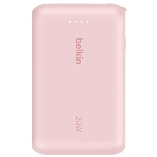 Powerbank Belkin 10.000 mAh Cable Integrado USB-C 20W Rosa (BPB021HQPK)