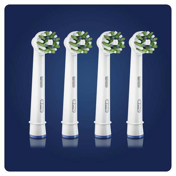 Braun Oral-B  EB50-4/WE Cross Action 4 Und Cabezales de Recambio