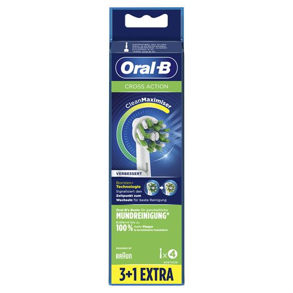 Braun Oral-B  EB50-4/WE Cross Action 4 Und Cabezales de Recambio