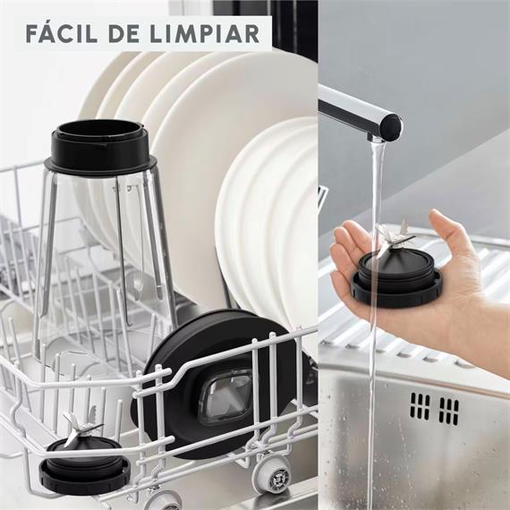 Moulinex LM771AF0 Batidora de Vaso 1.200W 2 Litros