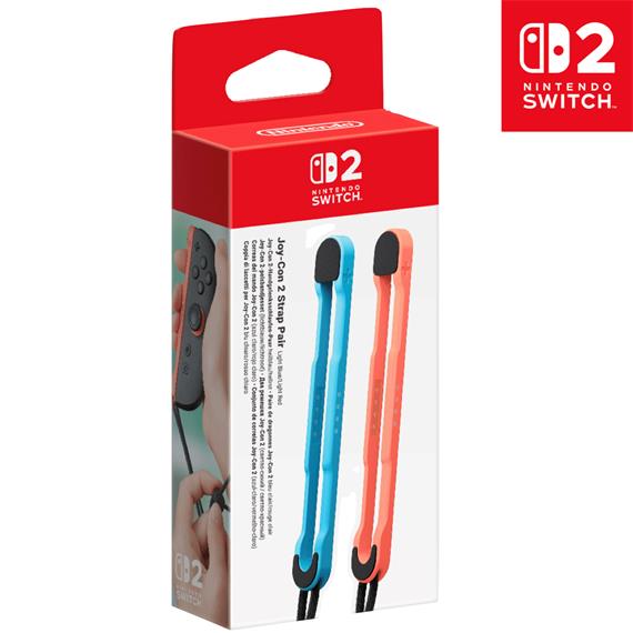 Nintendo Switch 2 Joy -Con 2 Strap Pair - Set de 2 Correas Azul y Rojo