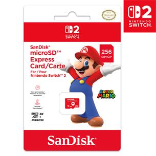 Memoria Sandisk Micro Sd Express 256GB  Nintendo Switch 2